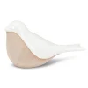 Glazed porcelain bird figurine, 6,5"