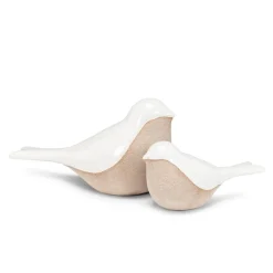 Glazed porcelain bird figurine, 6,5