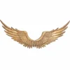Gold angel wing wall Christmas decoration, 20 x 39,5"