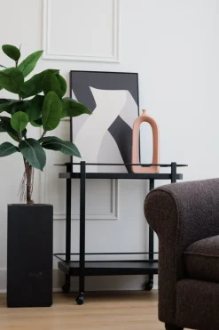 Graphic abstract wall art, 16 x 24″