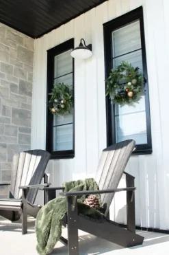 Green faux fur throw, 51 x 67″