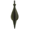 Green paper hanging Christmas finial, 31,5"