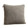 Grey Knit Pillow, 22″