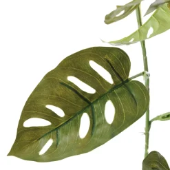 Guirlande de monstera andansonii artificiel au toucher réel, 72″