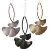 Hanging Gingko Foliage Ornament, 5.5″