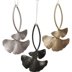 Hanging Gingko Foliage Ornament, 5.5″