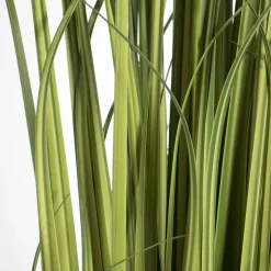 Herbe géante verte et jaune artificielle, 79″