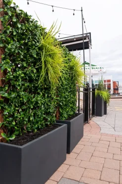 Herbe vert lime artificielle, 20″