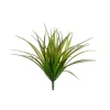 Herbe verte et rouge extérieure artificielle, 12″