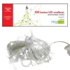 Indoor 100 Twinkle LED string, pure white, clear wire, 52.5′
