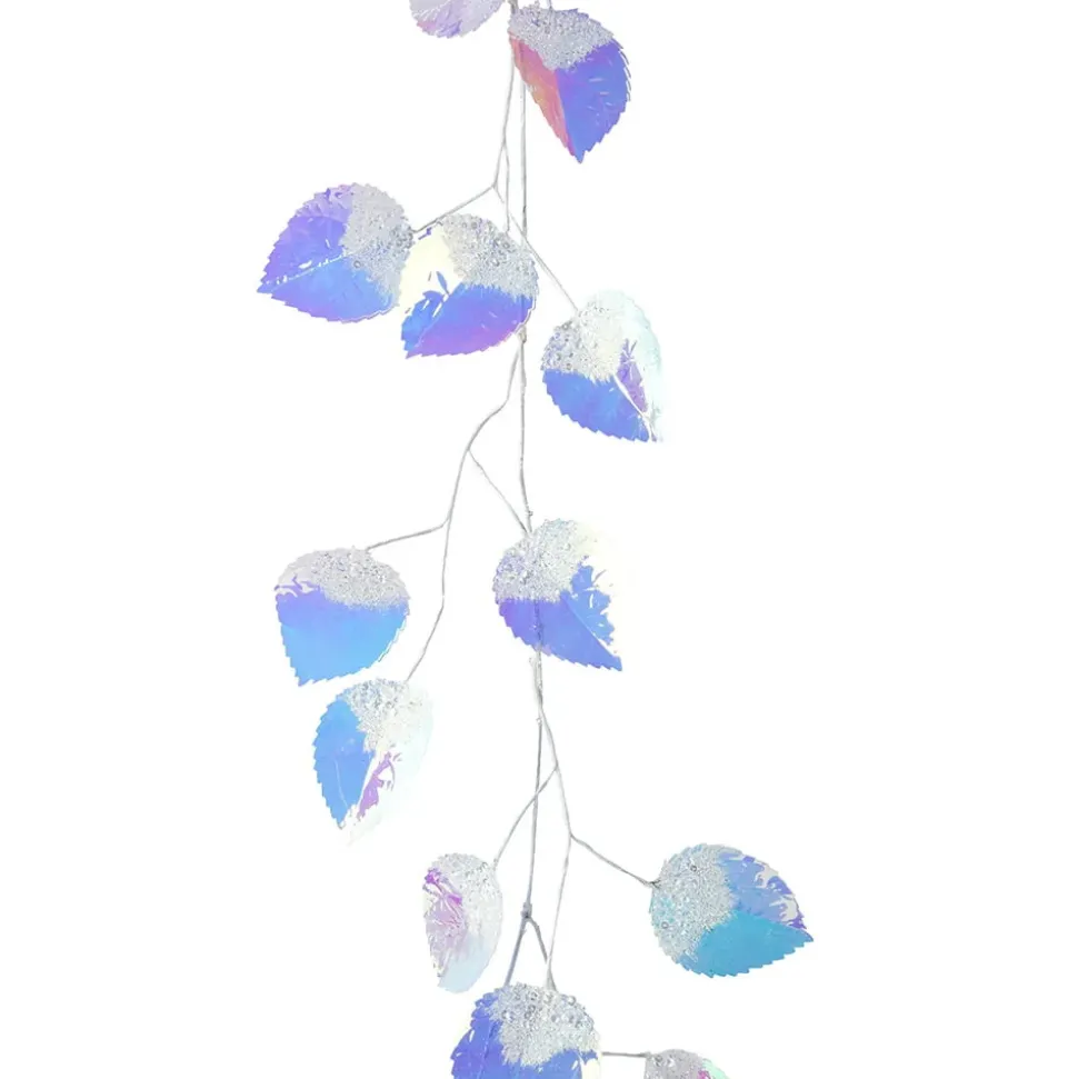 Iridescent Christmas garland, 51,5"