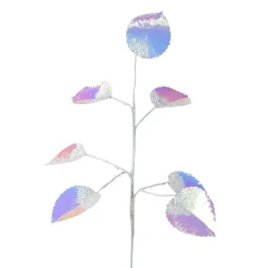 Iridescent Christmas stem, 27"