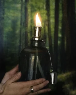 Lampe à huile, 8 x 4″