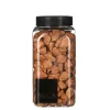 Large decorative terracotta colored pebbles, 650 ml