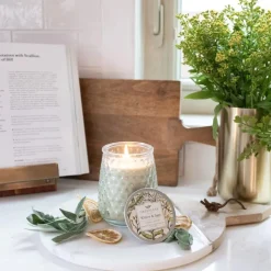 Large Willow & Sage candle, 13 oz