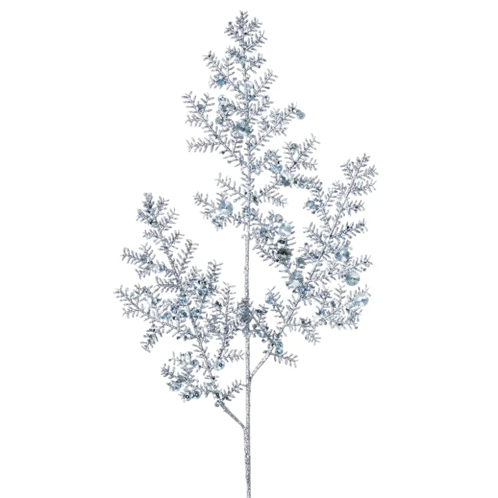 Light blue shiny fern stem, 31″