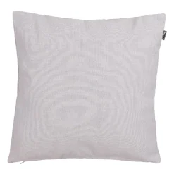 Light grey cushion, 19,5 x 19,5″