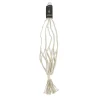 Macrame off white hanging pot holder, 43 x 6"