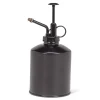 Metal black plant mister, 8"