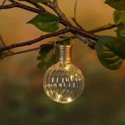 Mini luminaire de jardin solaire, 4,5 x 3″