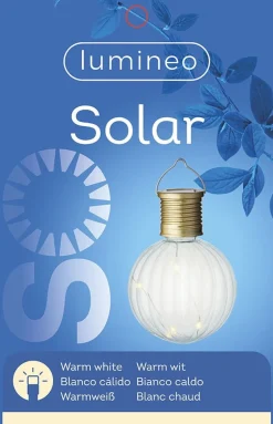 Mini luminaire de jardin solaire, 4,5 x 3″