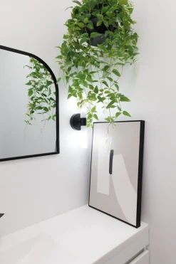 Minimalist beige wall art, 16 x 24″