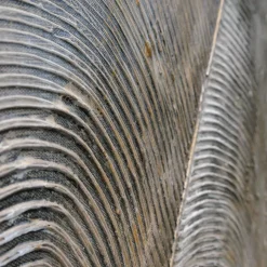 Monochrome leaf wall art, 24 x 36″