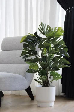 Monstera artificiel intérieur, 36″