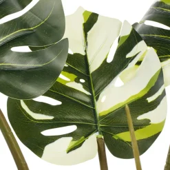 Monstera panaché artificiel, 32″
