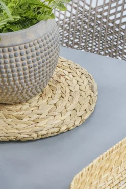 Napperon en jute fait main, 14″