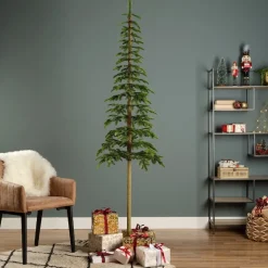 Narrow alpine fir on stand, 84"