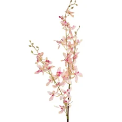 Orchidée oncidium rose artificielle, 32″