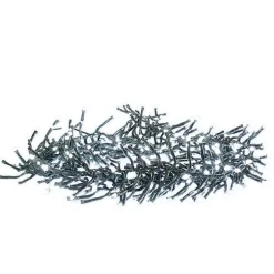 Outdoor 384 LEDs on green wire, pure white, 13′