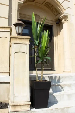 Outdoor artificial 3 trunks agave plant, 60″