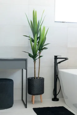 Outdoor artificial 3 trunks agave plant, 60″