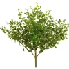 Outdoor artificial button fern, 9"