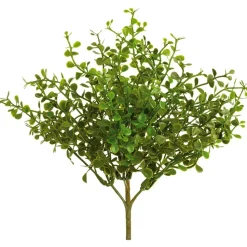 Outdoor artificial button fern, 9"