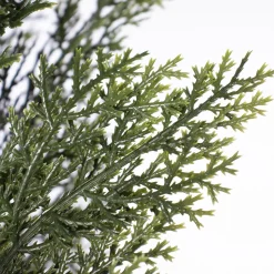 Outdoor artificial cedar shrub, 72″