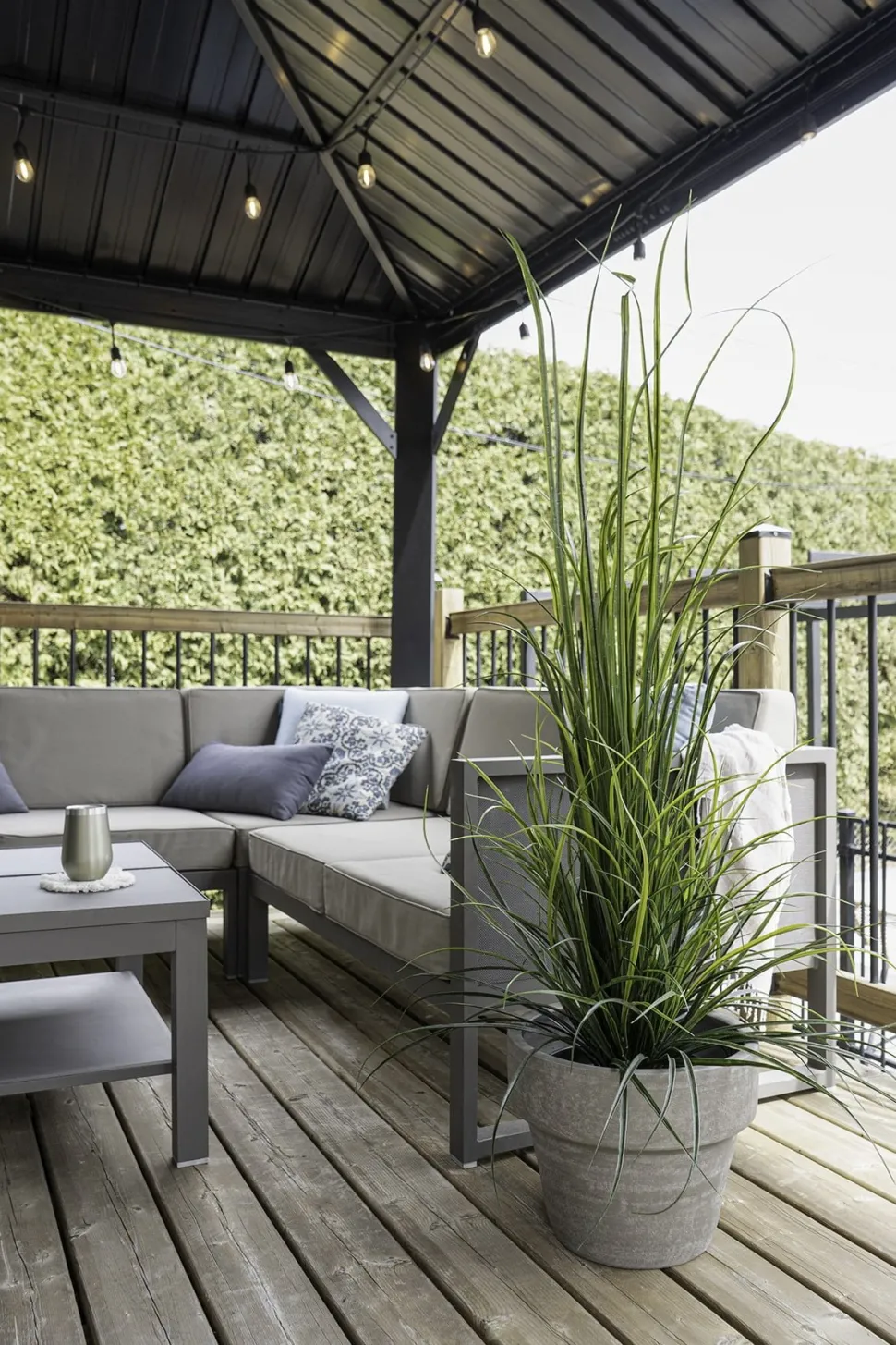 Outdoor artificial river green grass, 58″