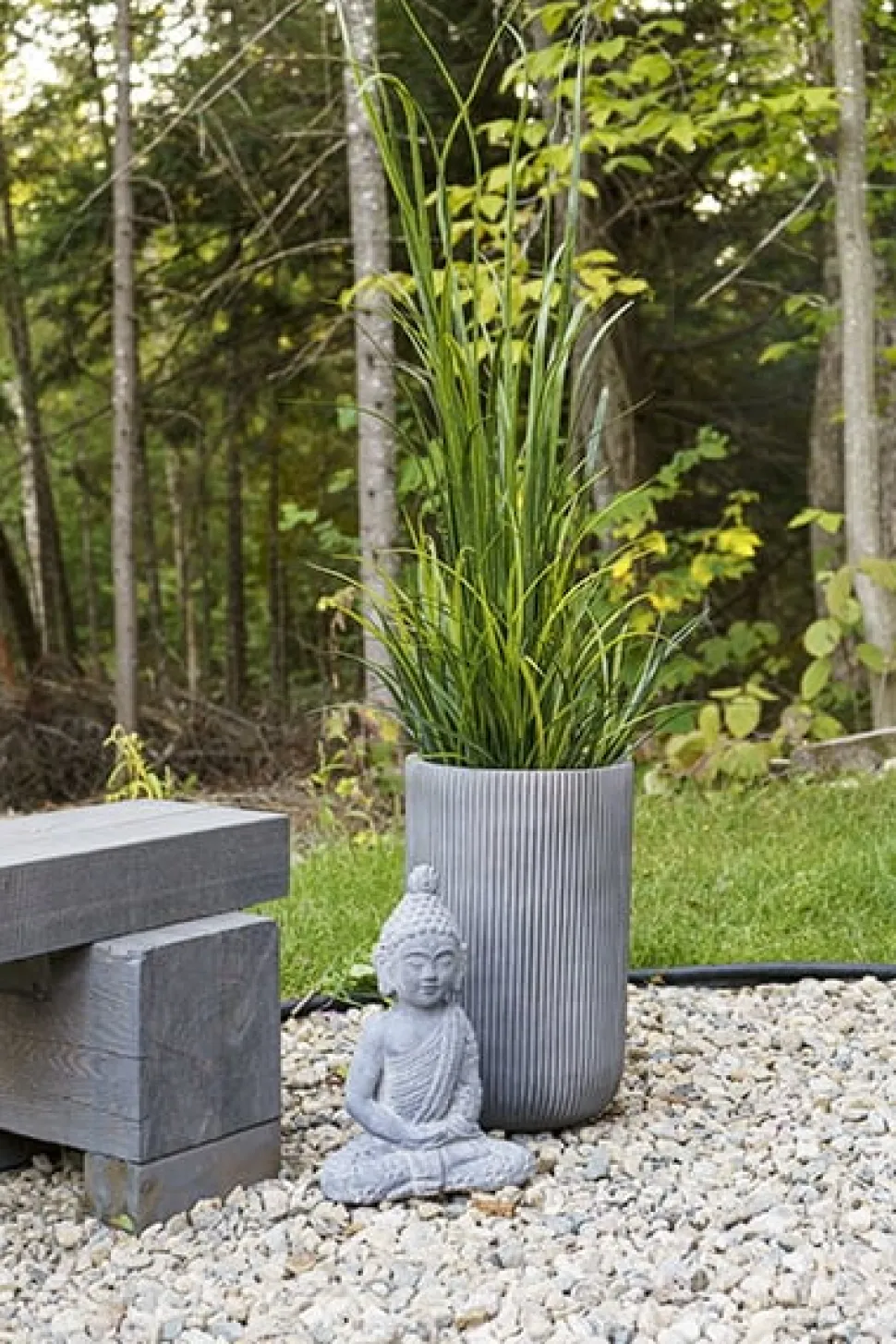 Outdoor artificial river green grass, 58″