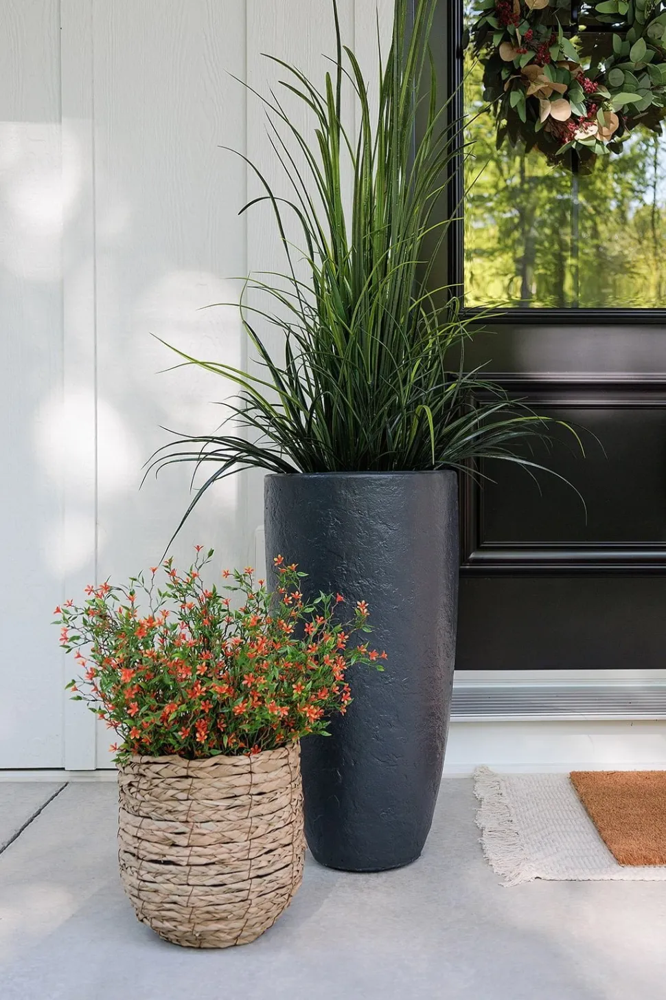 Outdoor artificial river green grass, 58″