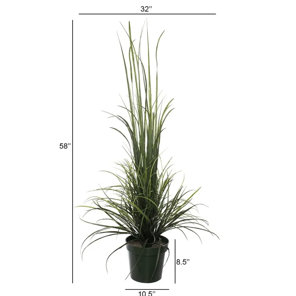 Outdoor artificial river green grass, 58″