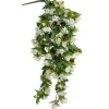 Outdoor artificial white bougainvillea bouquet, 35"