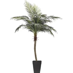 Palmier phoenix artificiel extérieur en pot, 96″