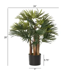 Palmier raphis artificiel, 28″
