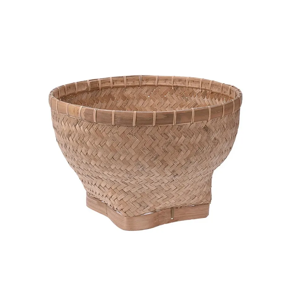 Panier en bambou, 10 x 16″