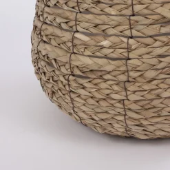 Panier en fibre naturelle doublé