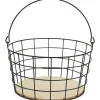 Panier en métal avec poignée, gros