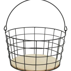 Panier en métal avec poignée, gros