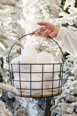 Panier en métal avec poignée, gros